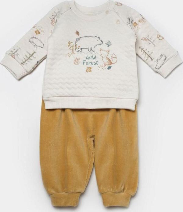 Bibaby Wild Forest 2'li Bebek Takım 59811 Bej - Image 1