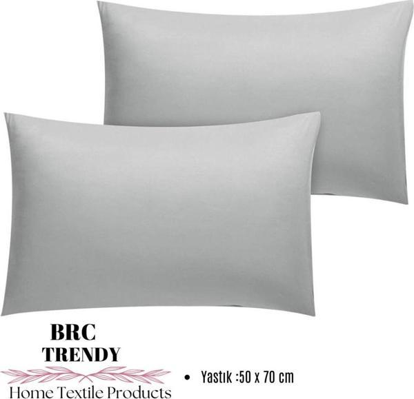 Hakii Pamuklu Fermuarlı Yastık Kılıfı 2 Li 50X70 - Image 1