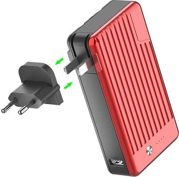 Xipin T106 10000 Mah Powerbank 3 in 1 Çoklu Kablolu 2.1A Taşınabilir Hızlı Şarj Cihazı - Image 1