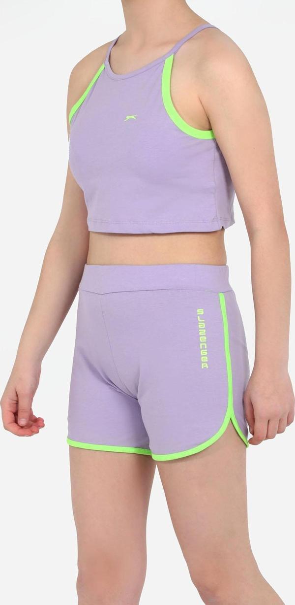 Slazenger DERORIT Kız Çocuk Alt Üst Takım Lila - Image 1