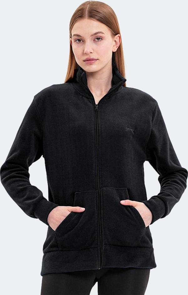 Slazenger SOUL I Kadın Polar Siyah - Image 1