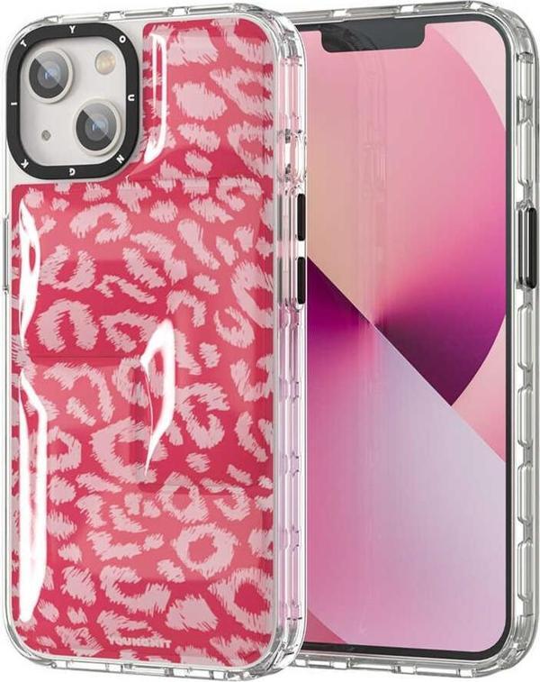 YoungKit Apple iPhone 13 Kılıf Leopard Article Serisi Kapak - Image 1