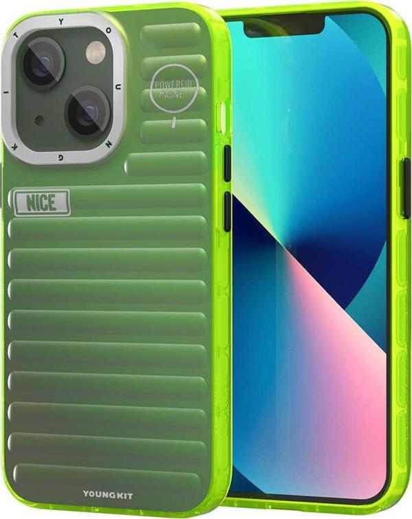 YoungKit Apple iPhone 13 Kılıf Plain Coloured Serisi Kapak - Image 1