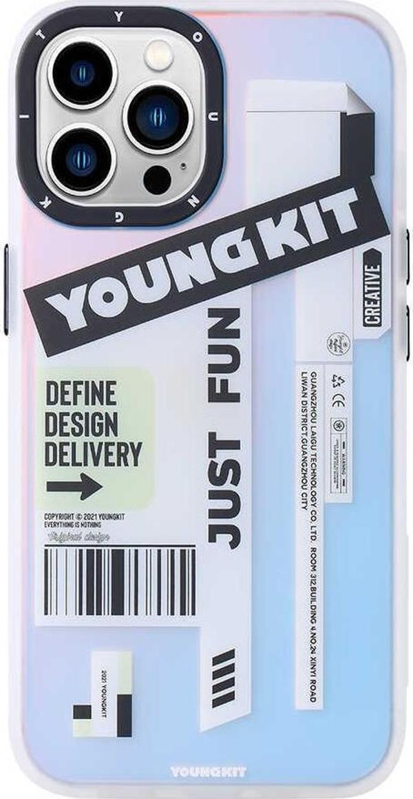 YoungKit Apple iPhone 13 Pro Kılıf Baskılı Desenli Fashion Culture Time Serisi Kapak - Image 1