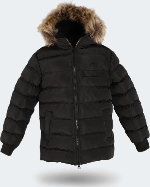 Slazenger CALISTO NEW Unisex Çocuk Mont &amp; Kaban Siyah - Image 1