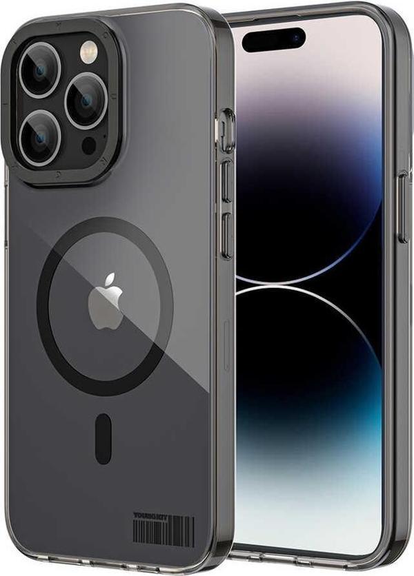 YoungKit Apple iPhone 14 Pro Kılıf Magsafe Şarj Özellikli Coloured Glaze Serisi Kapak - Image 1