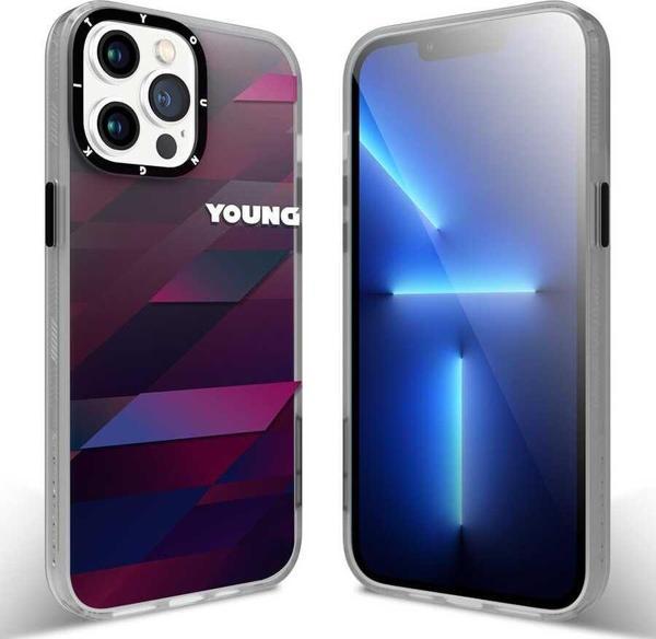 YoungKit Apple iPhone 13 Pro Kılıf Baskılı Desenli Klasik Serisi Kapak - Image 1