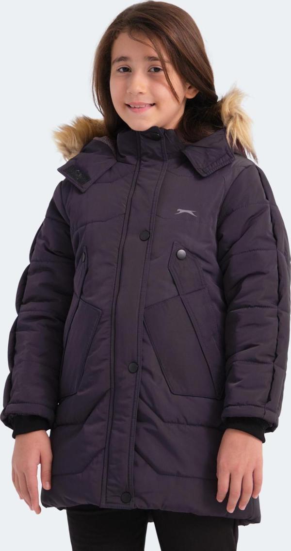 Slazenger CAMRON Kız Çocuk Mont &amp; Kaban Mor - Image 1