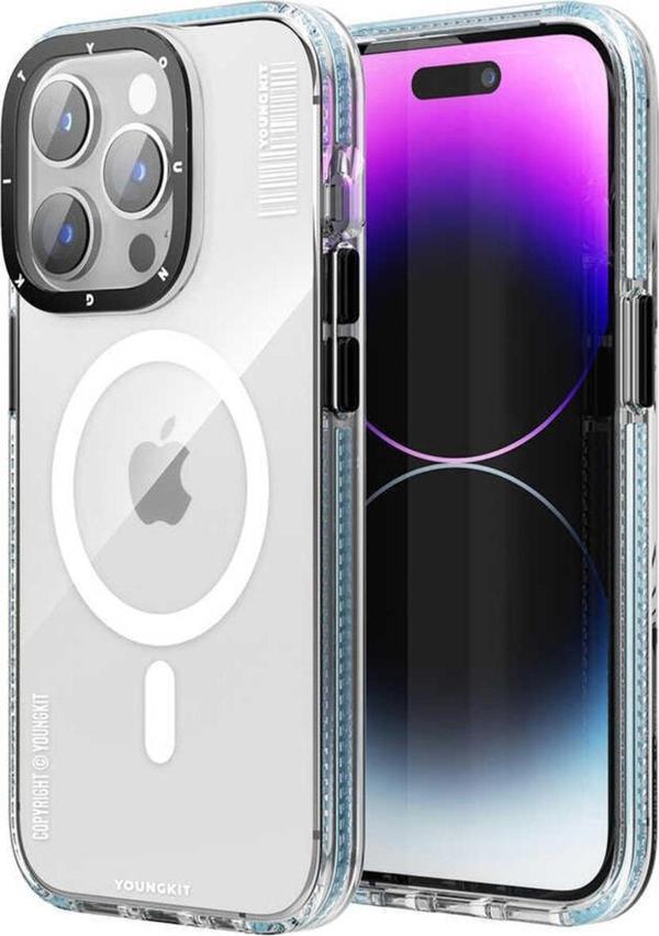 Youngkit Apple Iphone 14 Pro Max Kılıf Magsafe Şarj Özellikli Exquisite Serisi Kapak - Image 1