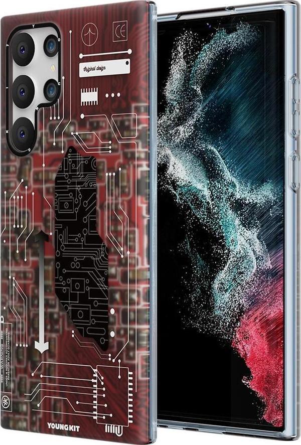 YoungKit Galaxy S22 Ultra Uyumlu Kılıf Technology Serisi Kapak - Image 1