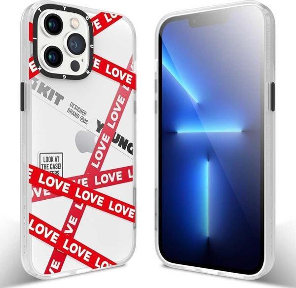 YoungKit Apple iPhone 13 Pro Max Kılıf Baskılı Desenli Holiday Serisi Kapak - Image 1