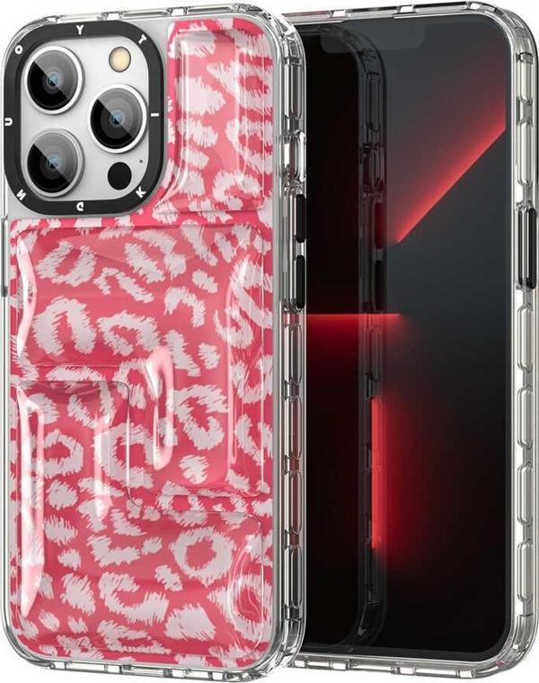 YoungKit Apple iPhone 13 Pro Max Kılıf Leopard Article Serisi Kapak - Image 1