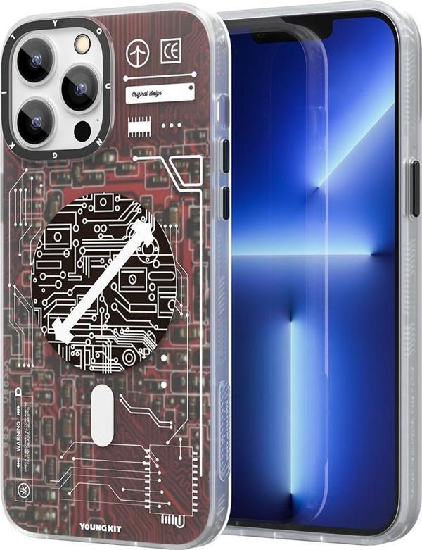 YoungKit iPhone 13 Pro Uyumlu Kılıf Technology Serisi Kapak - Image 1