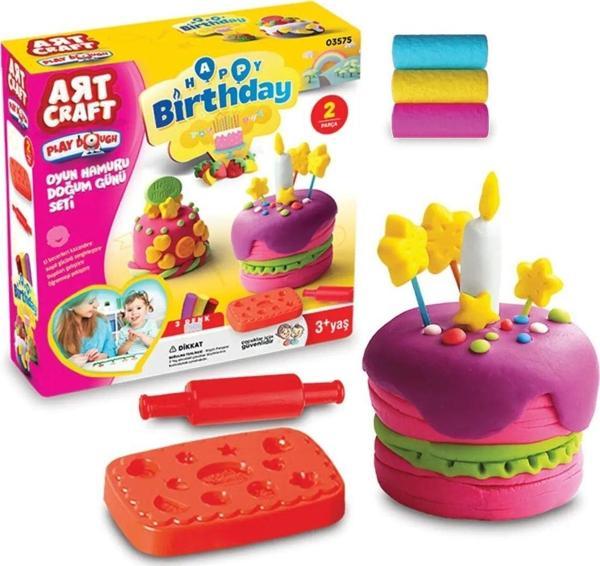Doğum Günü Oyun Hamuru (150 Gr.) - Oyun Hamuru Seti - Hamur Setleri - Hamur Kalıpları - Image 1