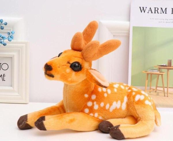 Sevimli Ren Geyiği Peluş 30 Cm - Uyku Ve Oyun Arkadaşı Peluş Oyuncak - Image 1
