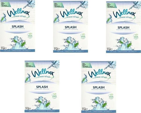 Wellnax Breeze Refresh Dolap Ve Çekmece Kokusu Splash Etkisi Kesesi X5 - Image 1