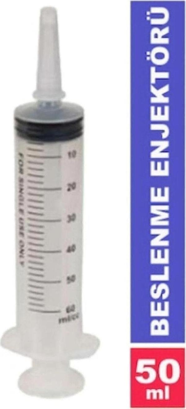 Genject 50 Cc Beslenme Çam Uçlu Enjektör 60 Adet - Image 1