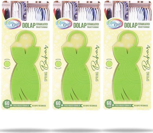 AirGut Elbise Desenli Dolap Ferahlatıcı Bahar Çiçekleri Kokusu X3 - Image 1