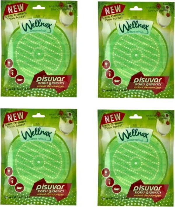 Wellnax Breeze Refresh Pisuvar Koku Giderici Süzgeci Çam Ormanı Kokulu X4 - Image 1