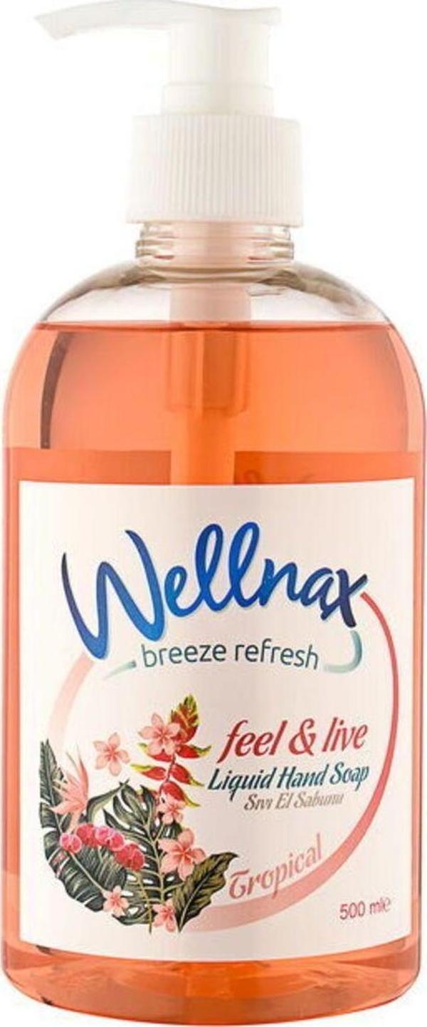 Wellnax Breeze Refresh Trokipal Kokulu Sıvı Sabun 500Ml X1 - Image 1