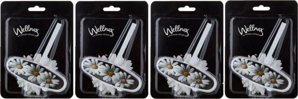 Wellnax Breeze Refresh Wc Klozet Blok Papatya Desenli Ve Çiçek Kokulu X4 - Image 1