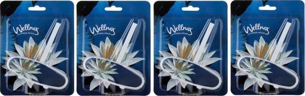 Wellnax Breeze Refresh Wc Klozet Blok Zambak Desenli Ve Okyanus Kokulu X4 - Image 1