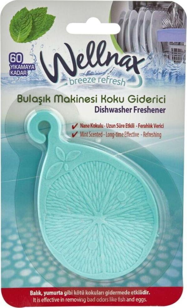 Wellnax Breeze Refresh Bulaşık Makinesı Koku Giderici Nane Esintisi Kokulu X1 - Image 1