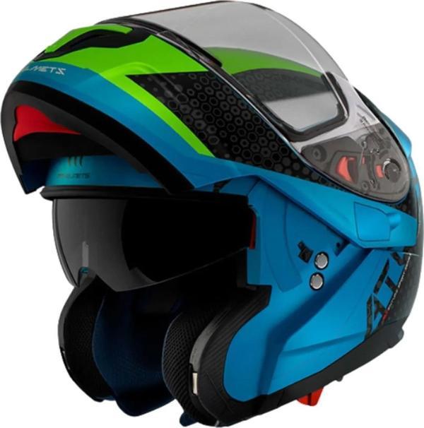 Mt Atom Sv Adventure A7 Çene Açılır Motosiklet Kaskı - Image 1