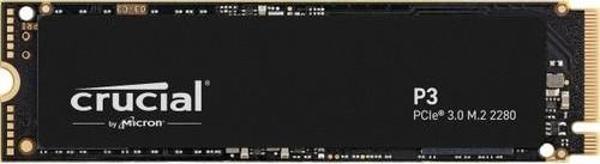 Crucial P3 2TB SSD m.2 NVMe PCIe CT2000P3SSD8 3500 - 3000MB/s , 2280 - Image 1