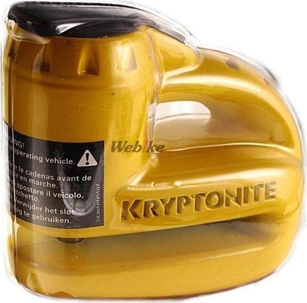 Kryptonite Keeper 5-S2 Disk Kilidi Sarı - Image 1