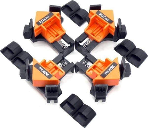 Rox Wood Turuncu Mini Yaylı Köşe İşkence Seti 4 Parça - Image 1