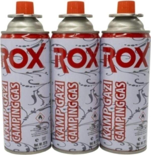 Rox Kamp Ocak Gazı Valfli Kartuş 227Gr - 3 Adet - Image 1
