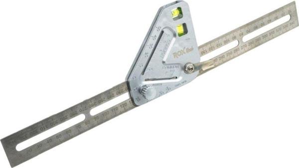 Rox Wood 0122 Çok Amaçlı Terazili Açılı Gönye 350 Mm - Image 1