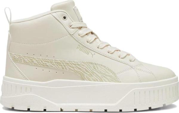 Puma 397460 Karmen II Mid Animal Fever Spor Ayakkabı Krem - Image 1