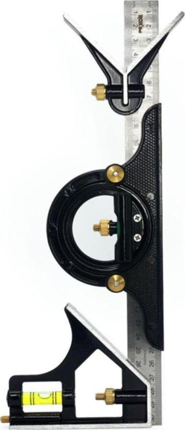 Rox Wood 0024 Terazili Ayarlı Gönye - Image 1