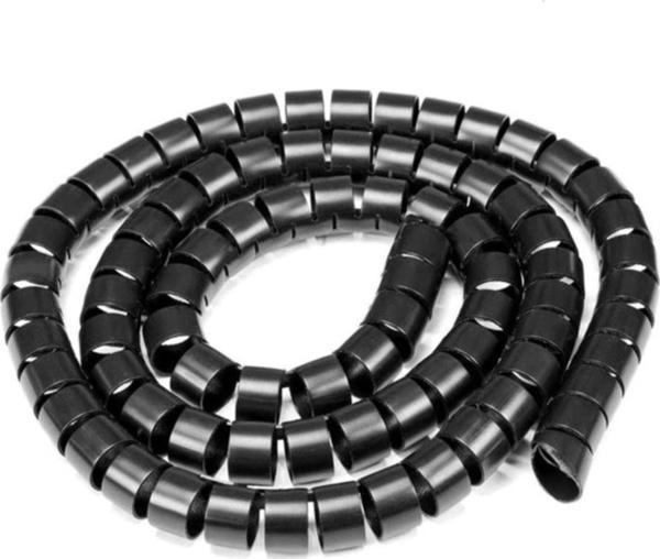Cetex Ø20 Kablo Koruyucu Ve Düzenleyici Spiral 5M Siyah - Image 1