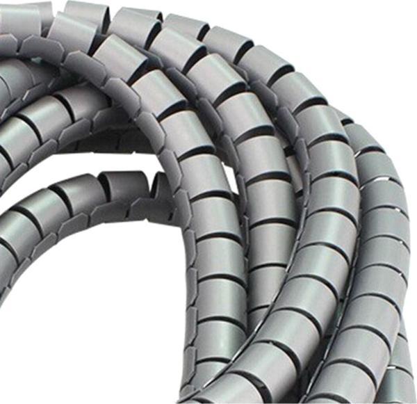 Cetex Ø20 Kablo Koruyucu Ve Düzenleyici Spiral (5Mt) (Gri)  - Image 1
