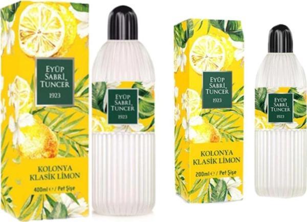 Eyüp Sabri Tuncer Klasik Limon Kolonyası 80 Derece 400 ml ve 150 ml - Image 1