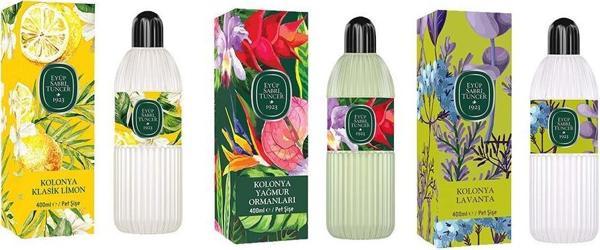 Eyüp Sabri Tuncer Kolonya Klasik Limon, Yağmur Ormanları ve Lavanta Pet Şişe 400 ml - Image 1