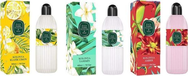 Eyüp Sabri Tuncer Kolonya Klasik Limon, Yasemin ve Amber Pet Şişe 400 ml - Image 1