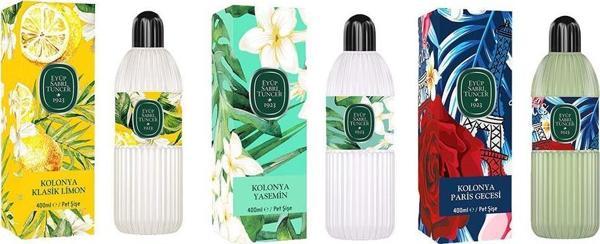 Eyüp Sabri Tuncer Kolonya Klasik Limon, Yasemin ve Paris Gecesi Pet Şişe 400 ml - Image 1