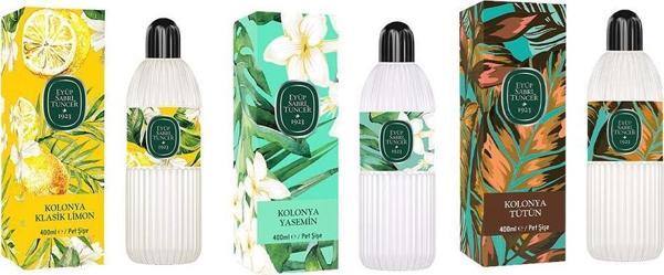 Eyüp Sabri Tuncer Kolonya Klasik Limon, Yasemin ve Tütün Pet Şişe 400 ml - Image 1