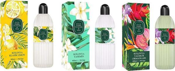 Eyüp Sabri Tuncer Kolonya Klasik Limon, Yasemin ve Yağmur Ormanları Pet Şişe 400 ml - Image 1