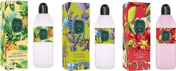 Eyüp Sabri Tuncer Kolonya Hawaii Ananas, Lavanta ve Amber Pet Şişe 400 ml - Image 1