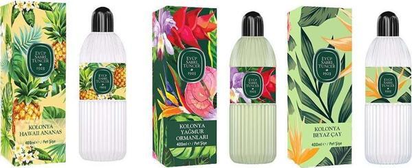 Eyüp Sabri Tuncer Kolonya Hawaii Ananas, Yağmur Ormanları ve Beyaz Çay Pet Şişe 400 ml - Image 1