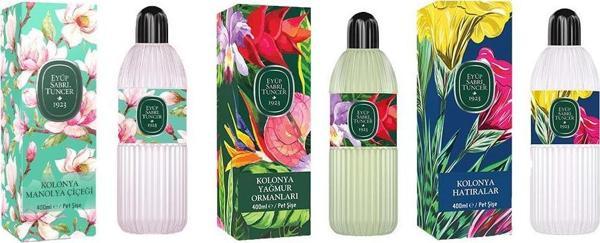 Eyüp Sabri Tuncer Kolonya Manolya Çiçeği, Yağmur Ormanları ve Hatıralar Pet Şişe 400 ML - Image 1