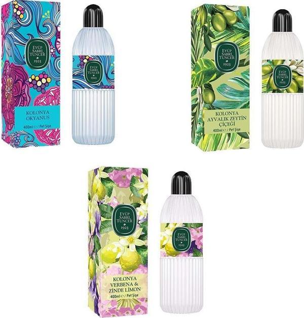 Eyüp Sabri Tuncer Kolonya Verbena & Zinde Limon, Okyanus ve Ayvalık Zeytin Çiçeği - Image 1