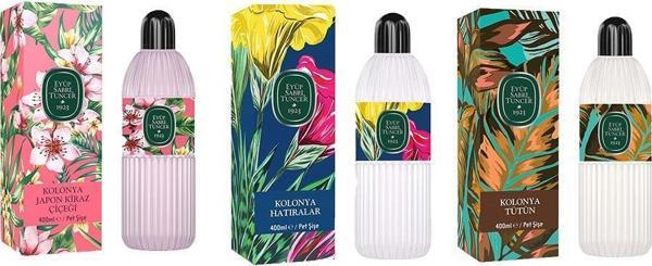 Eyüp Sabri Tuncer Kolonya Japon Kiraz Çiçeği, Hatıralar ve Tütün Pet Şişe 400 ML - Image 1