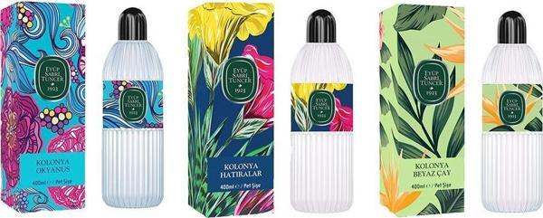 Eyüp Sabri Tuncer Kolonya Okyanus, Hatıralar ve Beyaz Çay Pet Şişe 400 ml - Image 1