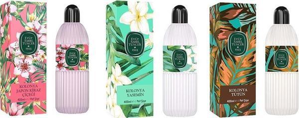 Eyüp Sabri Tuncer Kolonya Japon Kiraz Çiçeği, Yasemin ve Tütün Pet Şişe 400 ML - Image 1